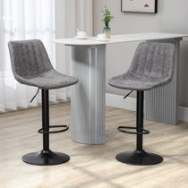 Pedestal counter store stools